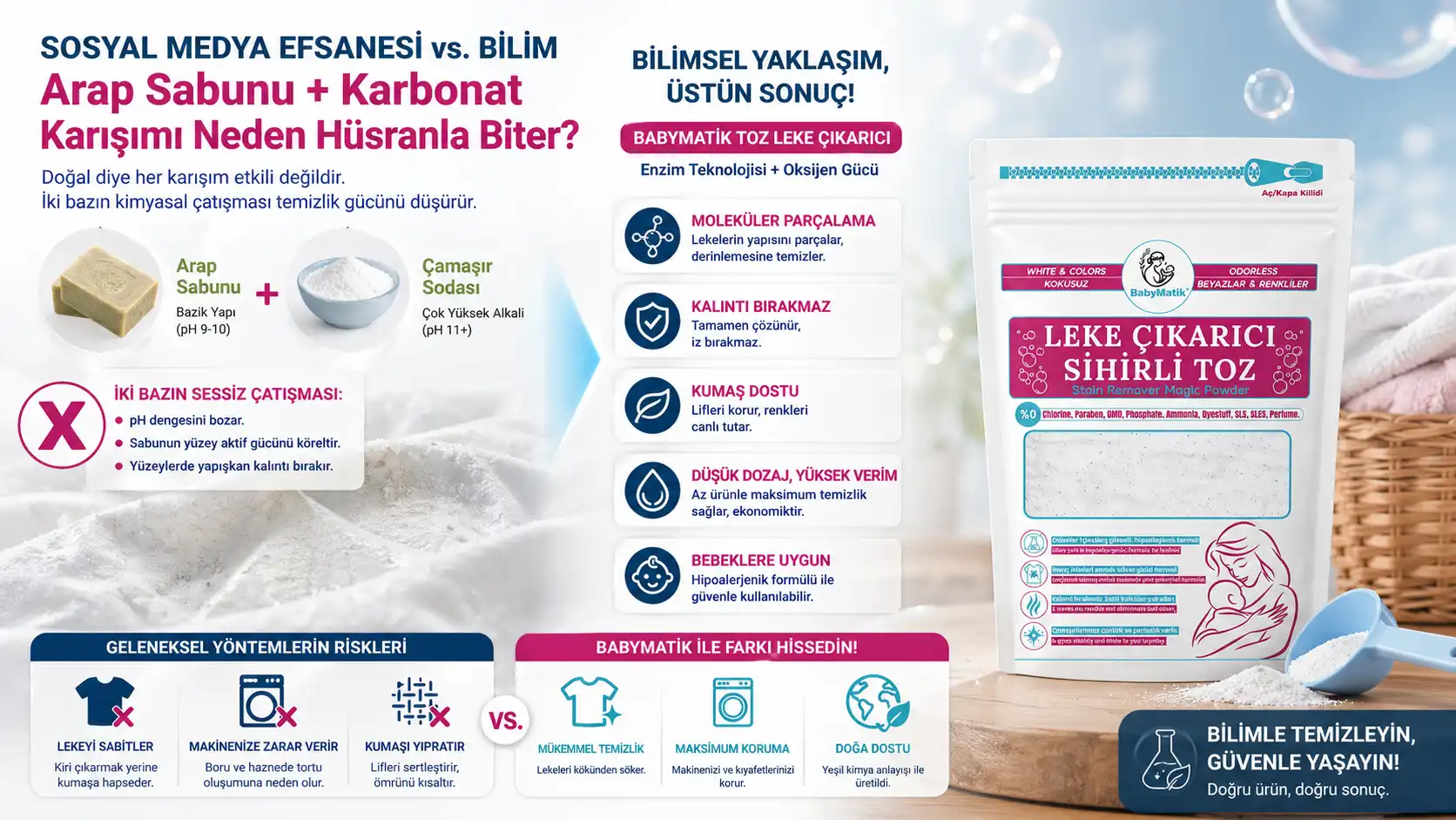 Arap Sabunu ve Çamaşır Sodası göründüğü kadar doğal mı?